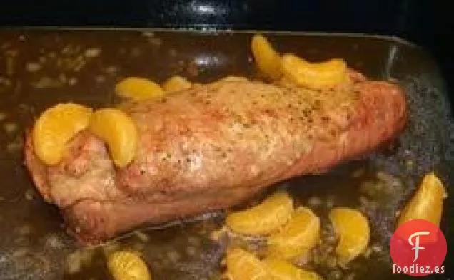 Cerdo Asado con Melaza Cítrica Au Jus