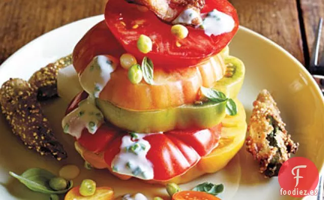 Ensalada de Tomate Caliente y Caliente
