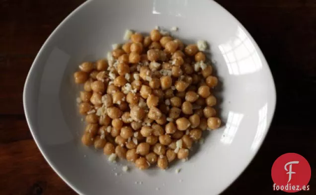 Garbanzos Con Limón Y Pecorino Romano