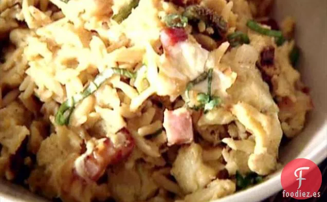Revuelto Italiano de Huevos y Pasta