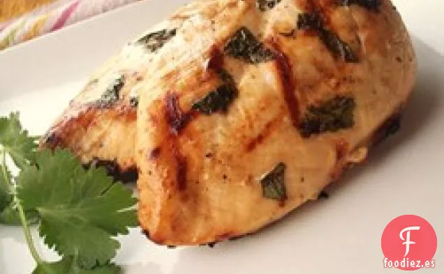 Pollo A la Parrilla con Lima y Cerveza