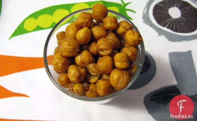Garbanzos Picantes asados al Horno