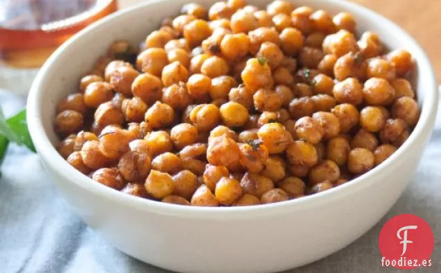 Garbanzos Al Curry Asados Con Romero Y Tomillo