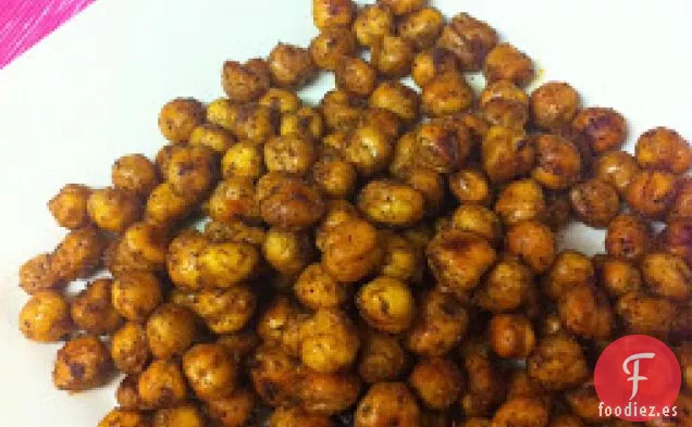 Garbanzos Asados Picantes
