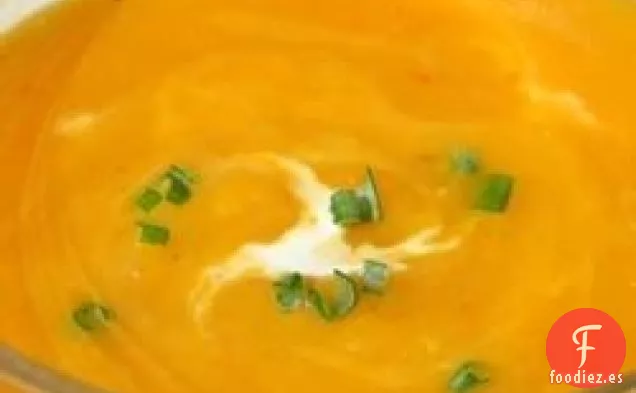 Sopa de Calabaza Picante