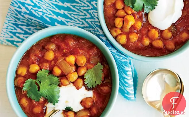 Garbanzos en Salsa de Tomate Picante