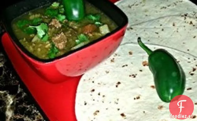 Estofado de Chile Verde Mexicano