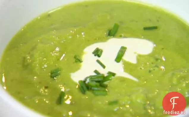 Sopa de Guisantes Fresca