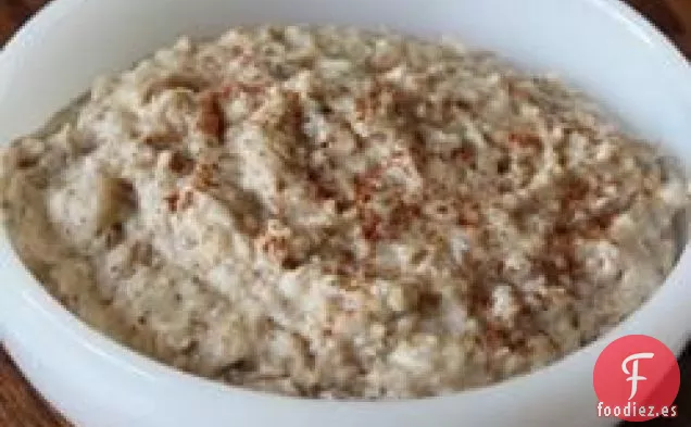 Harina de Avena con Mantequilla de Maní Rápida y Fácil