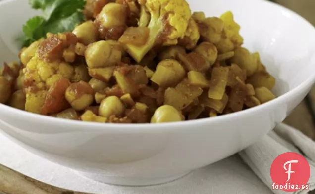 Estofado de Garbanzos al Curry