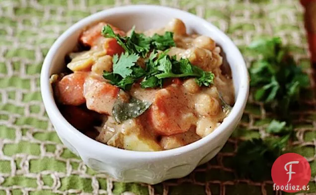 Curry de Garbanzo Rojo