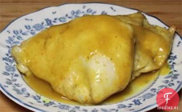 Pollo Al Horno con Miel