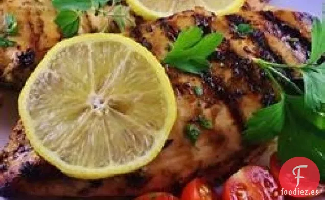 Pollo con Orégano y Limón