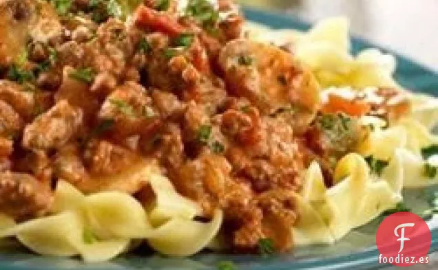 Sartén de Carne Picante Stroganoff