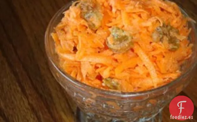Ensalada de Zanahoria y Pasas de Uva de Mamá