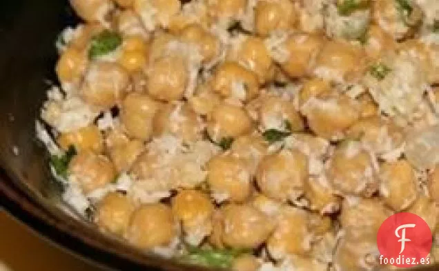 Ensalada de Garbanzos y Coco