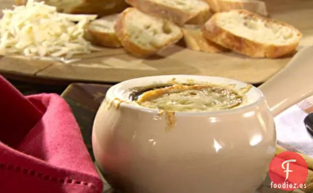 Sopa de Cebolla Francesa