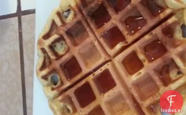 Gofres de Pacanas de Batata