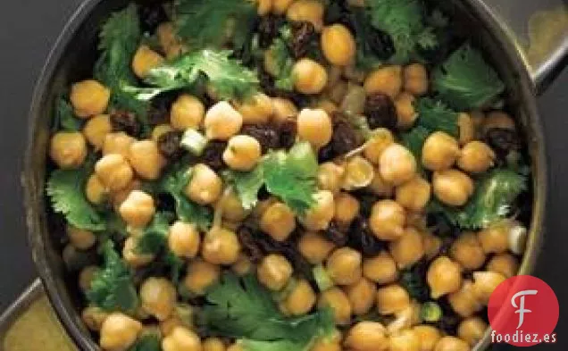 Ensalada De Garbanzos Y Pasas