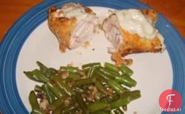 Cordon Bleu de Pollo con Salsa Mornay
