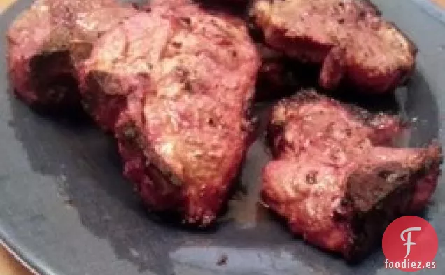 Marinado de Cordero con Chile y Miel a la barbacoa de Mike