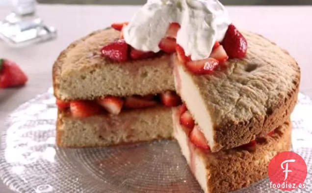 Tarta de Fresa a la Antigua