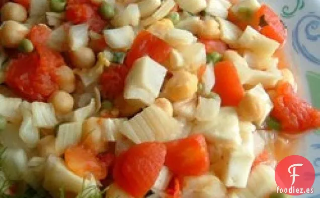 Garbanzos con Hinojo