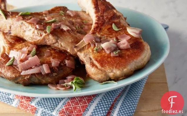 Chuletas de Cerdo Pizzaiola