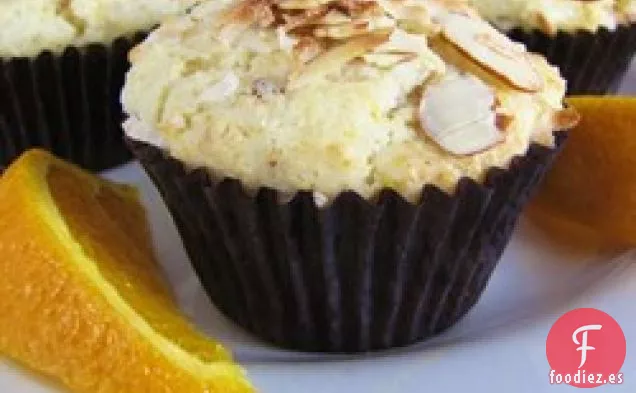 Muffins de Almendras y Coco Dorados
