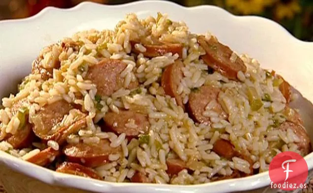 Arroz Sucio con Salchicha Ahumada - Criolla Recetas