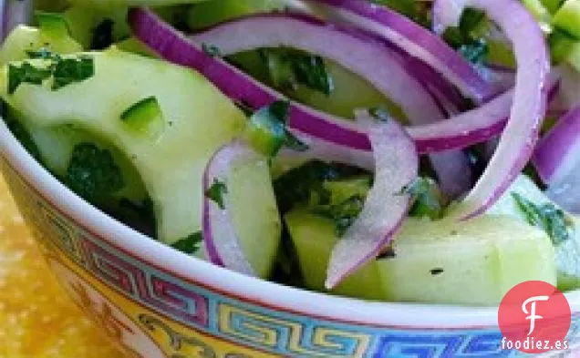 Ensalada de Pepino y Chile