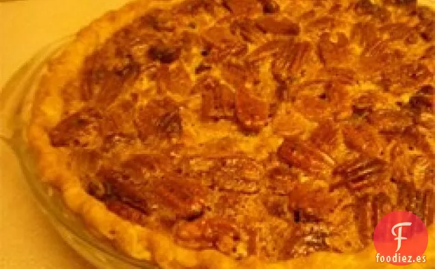 Pastel de Nueces de Ron de 2 capas con Pastel de Queso