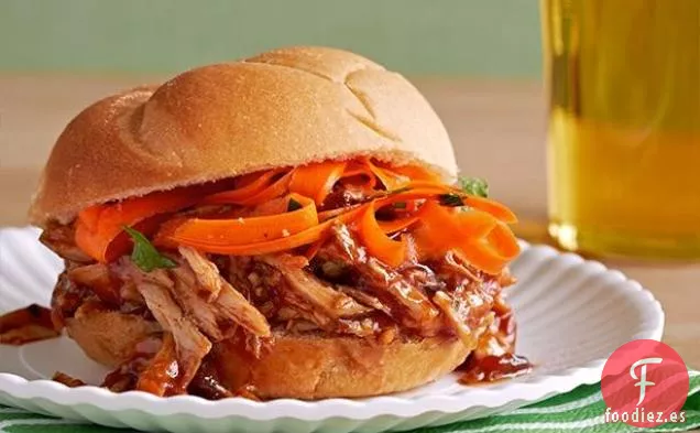 Sándwich de Cerdo a la Barbacoa