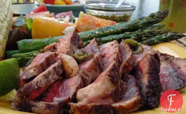 Filetes de Gaucho con Vinagreta de Chimichurri