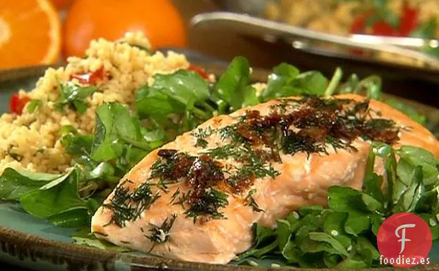 Salmón Al Horno Cítrico