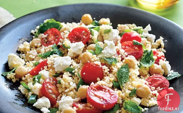 Ensalada de Cuscús con Garbanzos