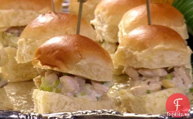 Sliders de Ensalada de Pollo