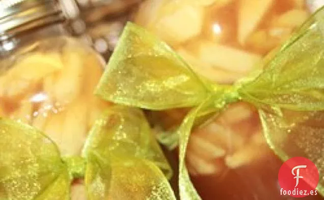 Tarta de Manzana en un frasco