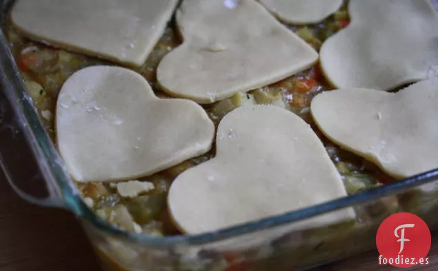 Pastel Vegetariano de San Valentín