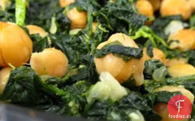 Espinacas Con Garbanzos
