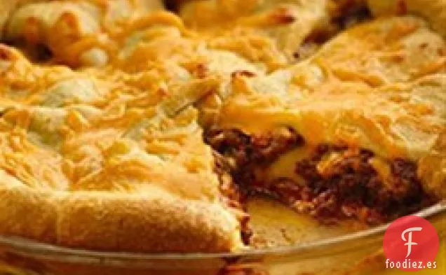 Cazuela de Media Luna de Hamburguesa con Queso