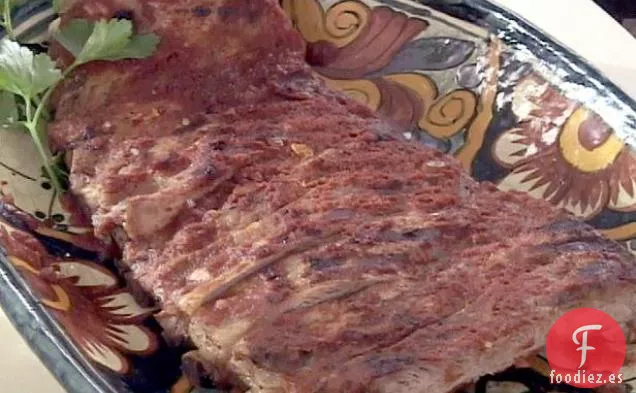 Costillas de Cerdo a la Barbacoa con Bourbon