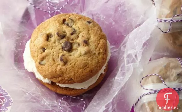 Sándwich de Helado de Chispas de Chocolate