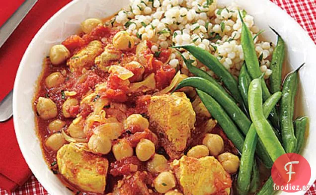 Estofado de Pollo y Garbanzos al Curry
