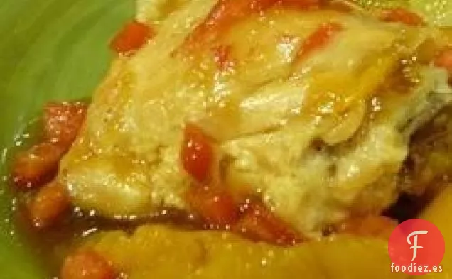 Pollo de Melocotón Polinesio