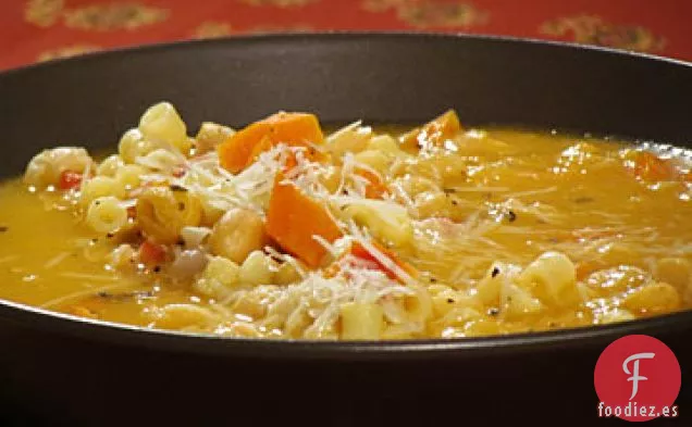 Sopa de Pasta y Ceci