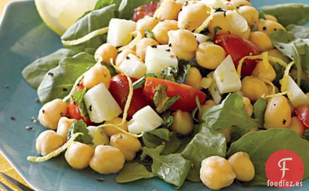 Ensalada Mediterránea de Garbanzos