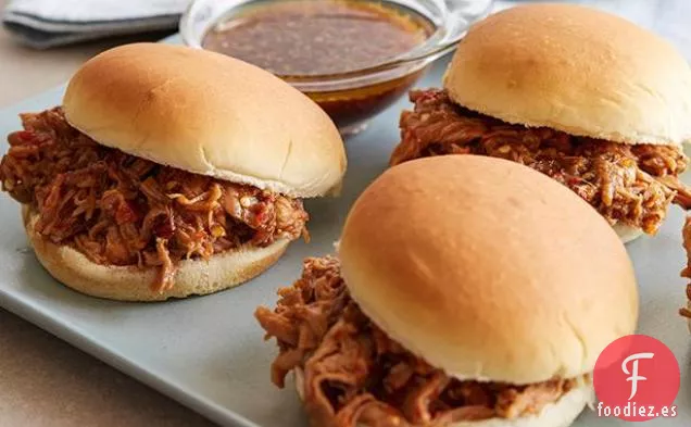 Sándwiches de Cerdo Hawaiano