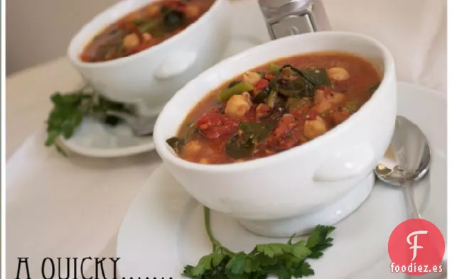 Sopa de Verduras Vaporosa y Rápida