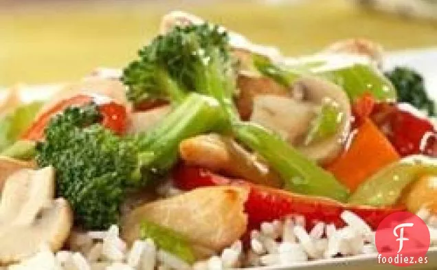 Salteado de Pollo y Verduras
